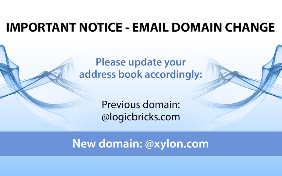 Important Notice: Xylon Email Domain Change Effective October 14, 2026