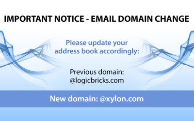 Important Notice: Xylon Email Domain Change Effective October 14, 2026